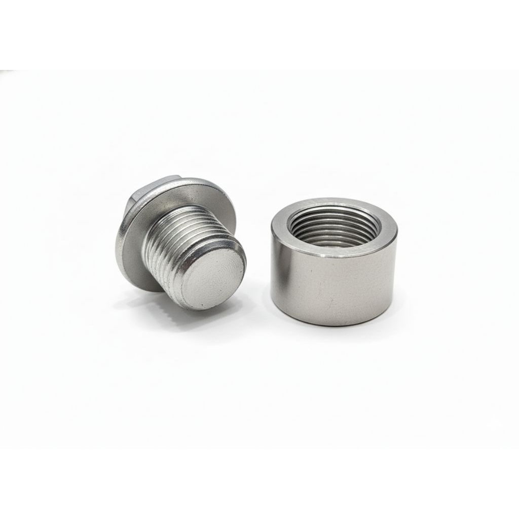 Sensor & Adaptor — Bung + Plug Sensor O2 · Stainless — foto 4