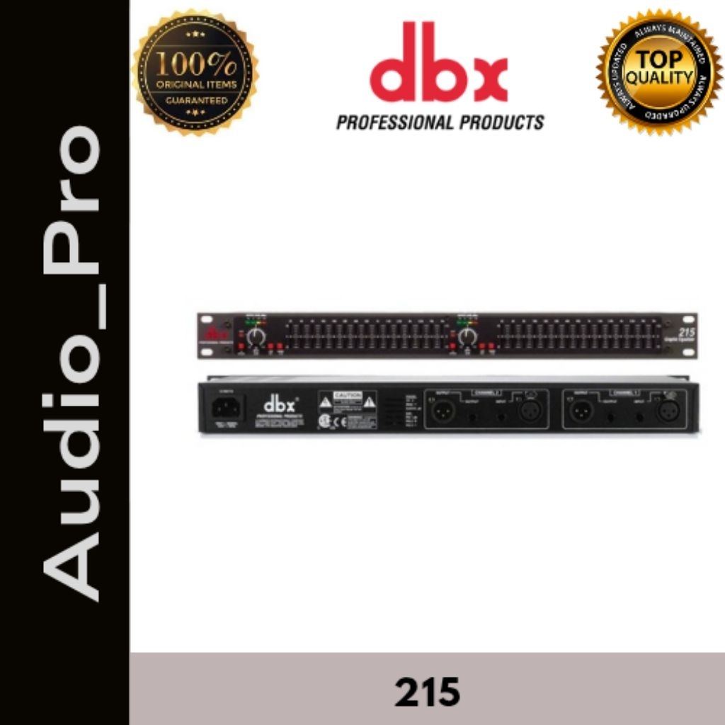 Equalizer DBX 215 | DBX 215 Equalizer