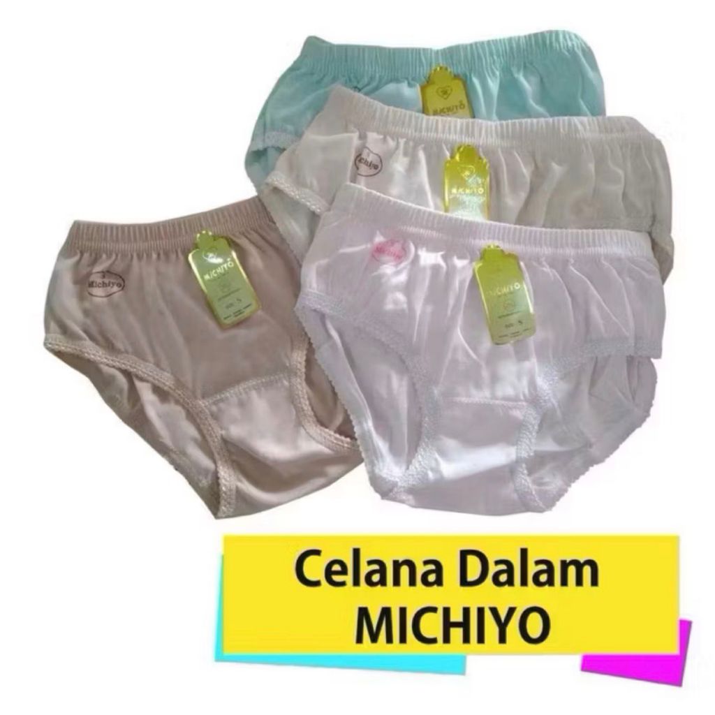 (6pcs) CD dewasa celana dalam cewek wanita MICHIYO original