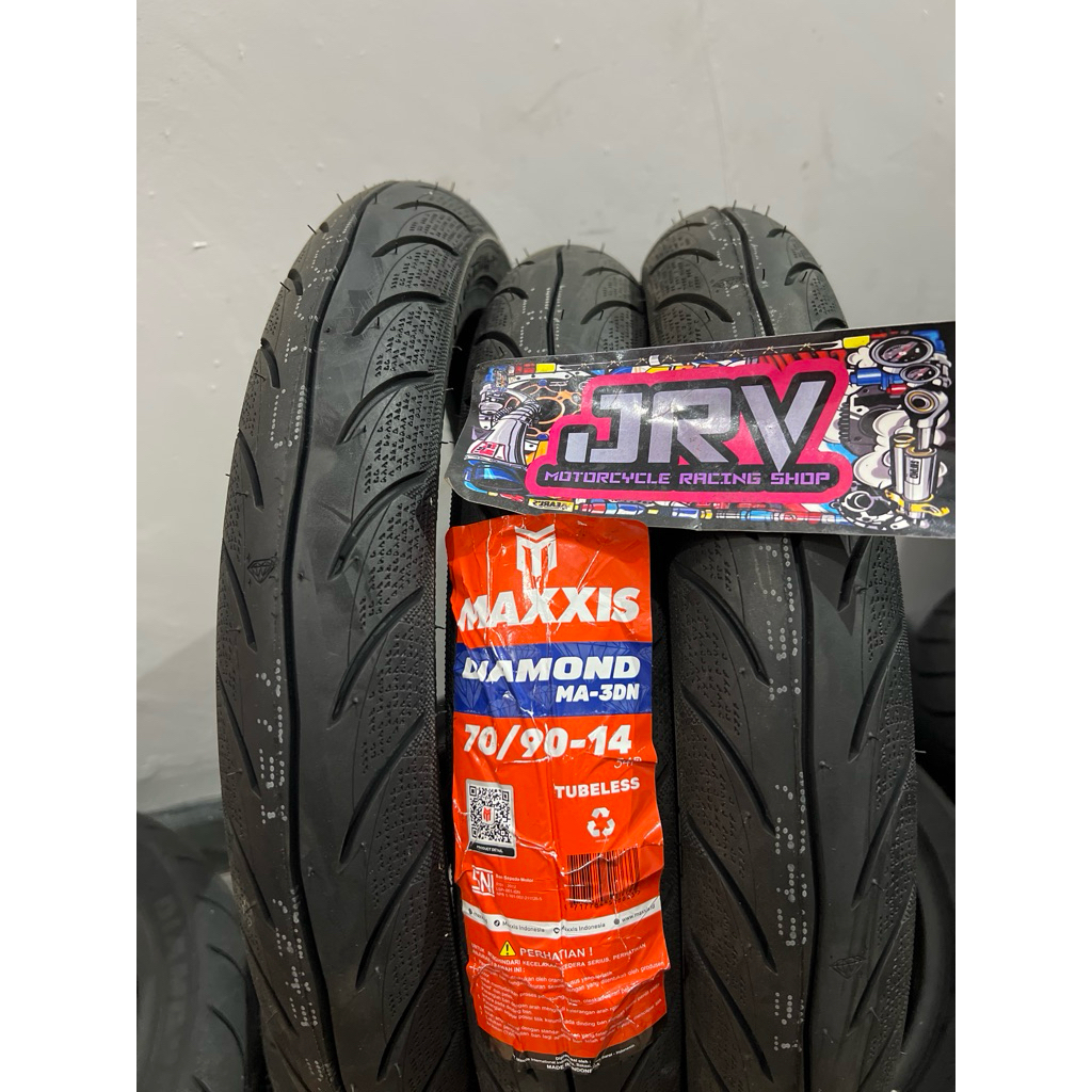 ban maxxis tubeless 70/90-14 diamond ring14