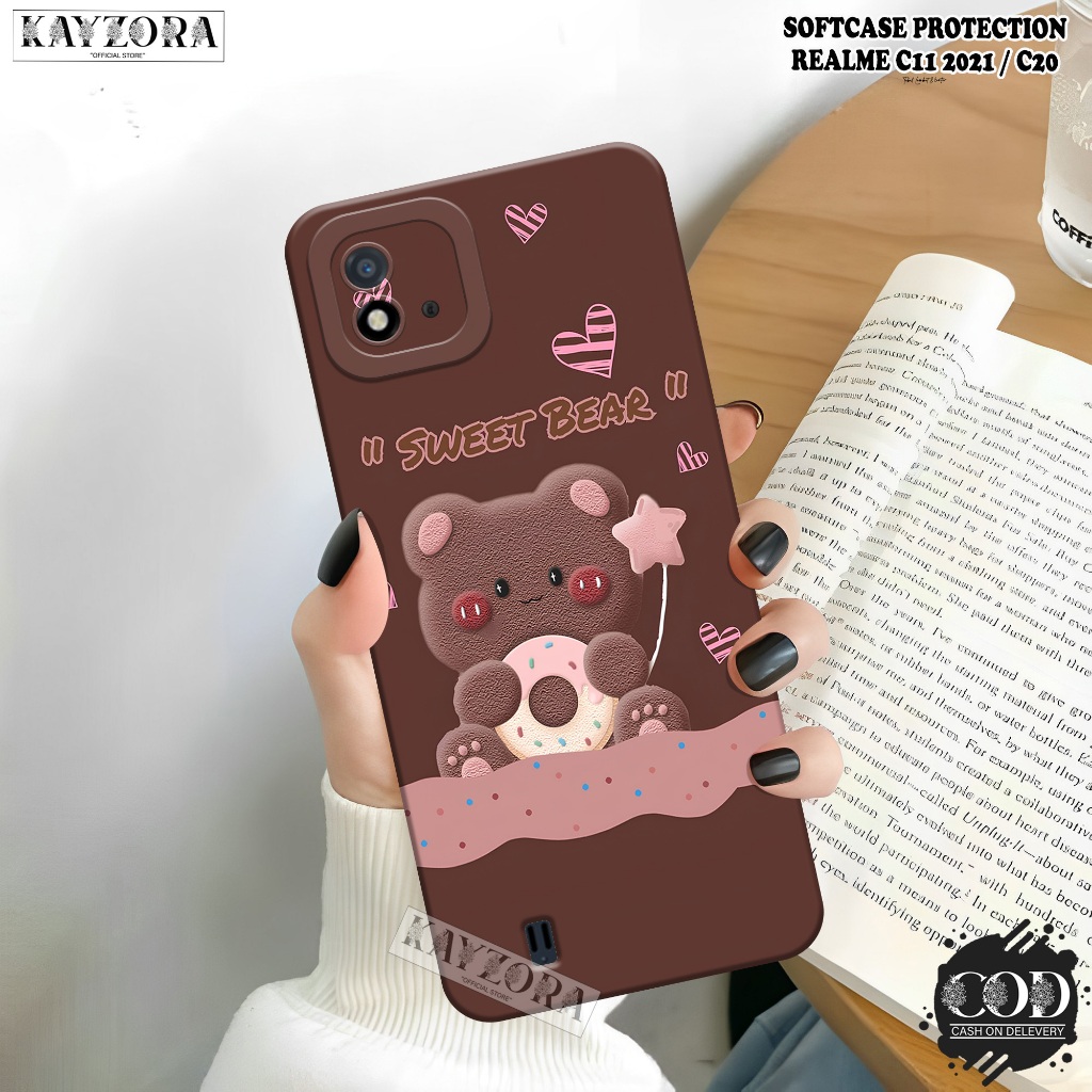 Case REALME C11 2021 / C20 Terbaru - Fashion Case Kartun - Casing REALME C11 2021 / C20 - Silikon Pr