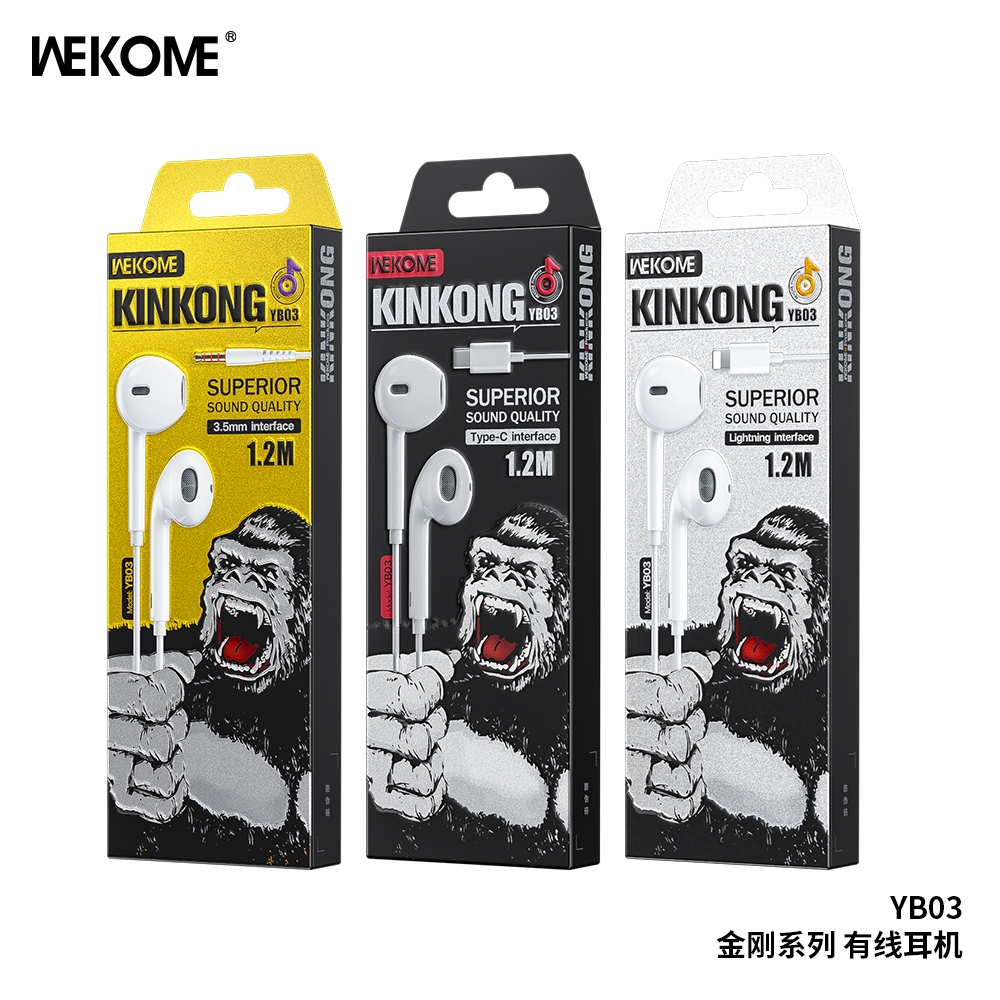 HF COLOKAN TIPE C KABEL  YB03 / HANDSFREE TYPE C  YB03