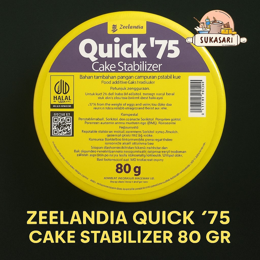 Zeelandia Quick 75 Cake Stabilizer 80 gr
