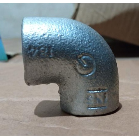 Elbow Besi 2 1/2 Inch Knee Drat Dalam 90 Derajat Sambungan Pipa Knie Ulir Lbow  2.5 Inch Fitting Led