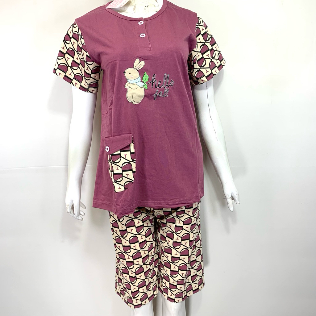 BABYDOLL BAJU TIDUR 3/4 LORITA |  SOFIE LORITA | PIYAMA