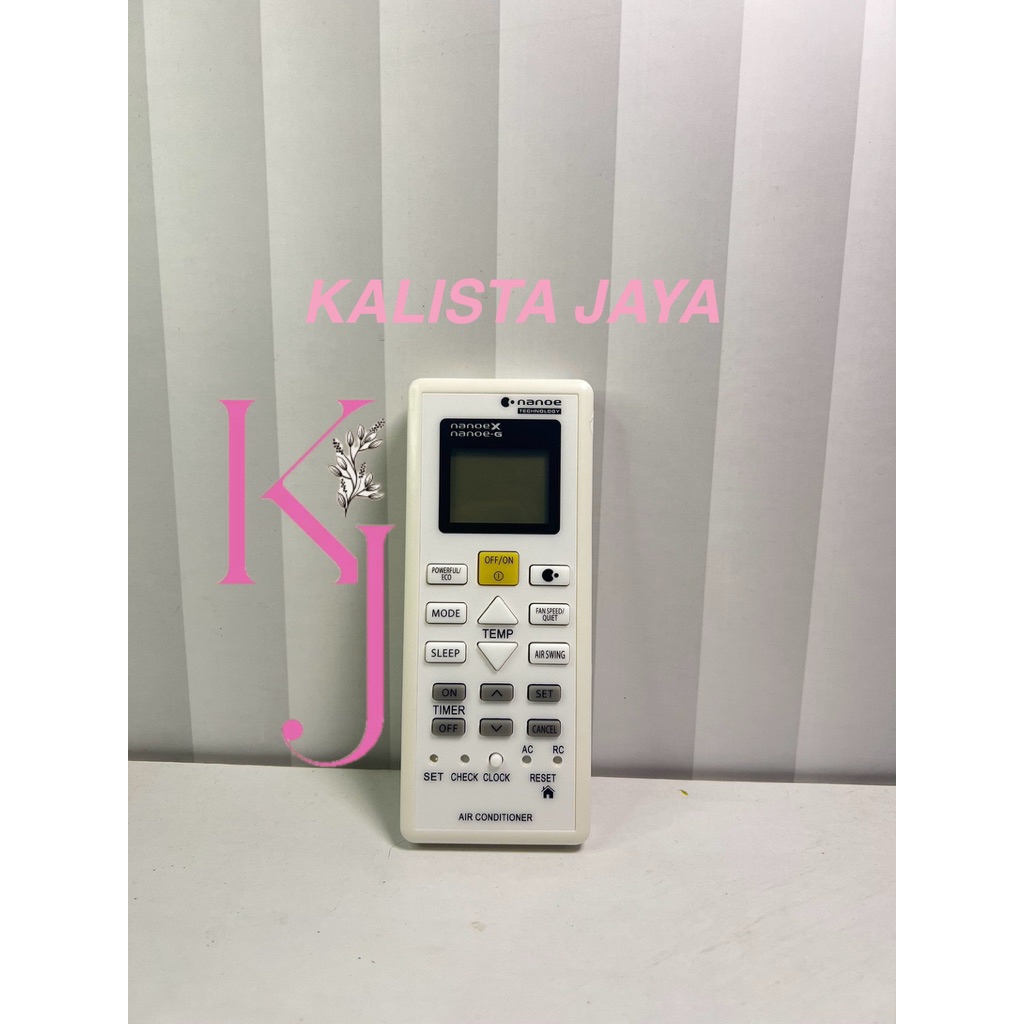 REMOTE REMOT AC PANASONIK INVERTER CS-PN5WKJ CS-PN7WKJ CS-PN9WKJ CS-PN12WKJ CS-PN18WKJ SEPERTI ORIGI