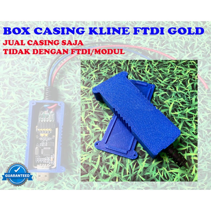 Box Casing Modul Kit Kline Scanner & Remap ECU Sepeda Motor FTDI GOLD/KUNING