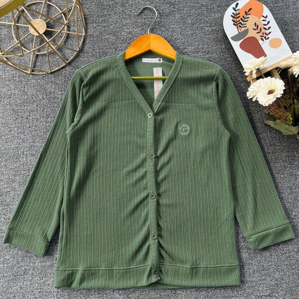 Cardigan Cardigan Wanita Cardigan Phenomenal Size M-XXL