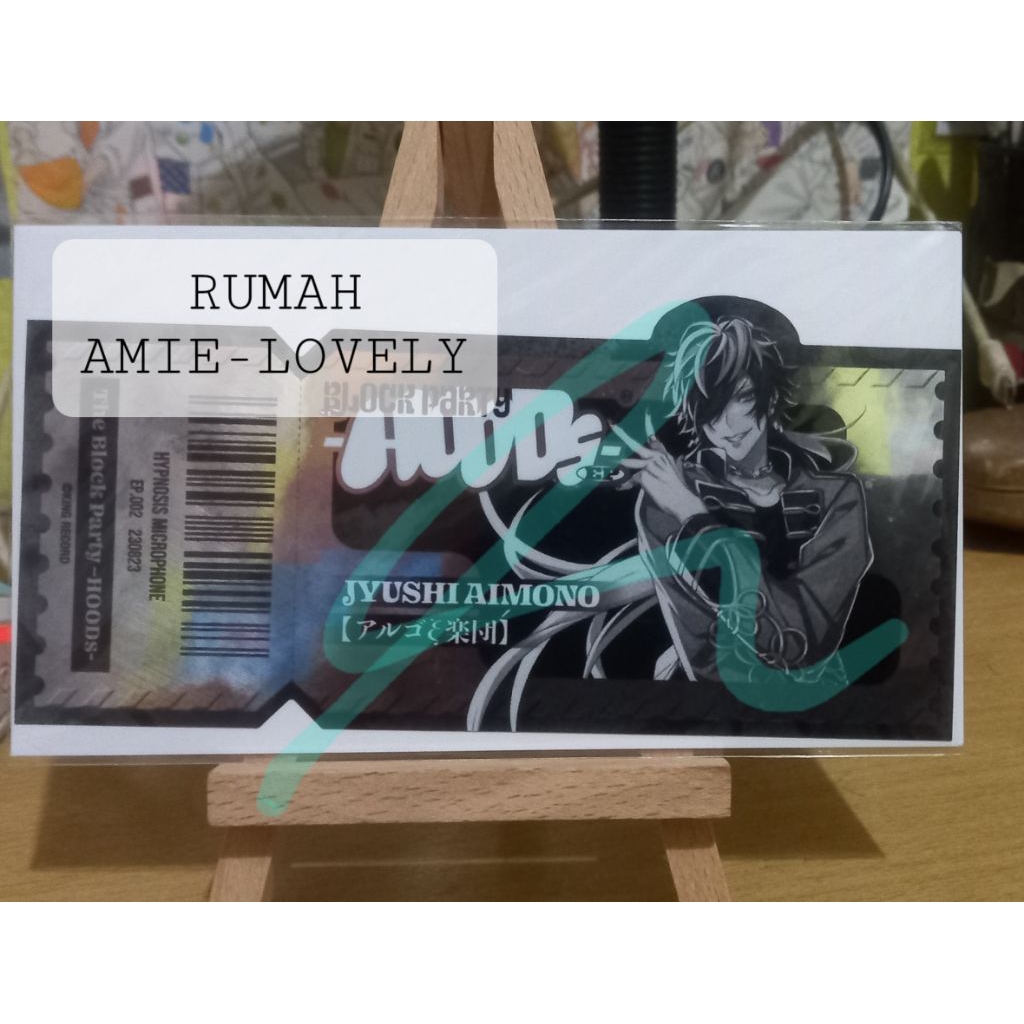 Merch Hypnosis Mic Hypmic Lasser Ticket Block Party -HOODs- Aimono Jyushi