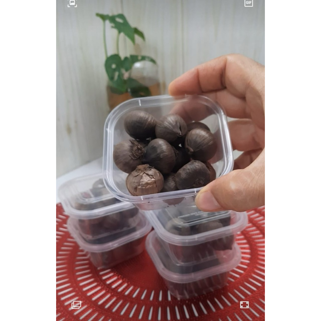Black Garlic Fermentasi Bawang Putih Tunggal Homemade