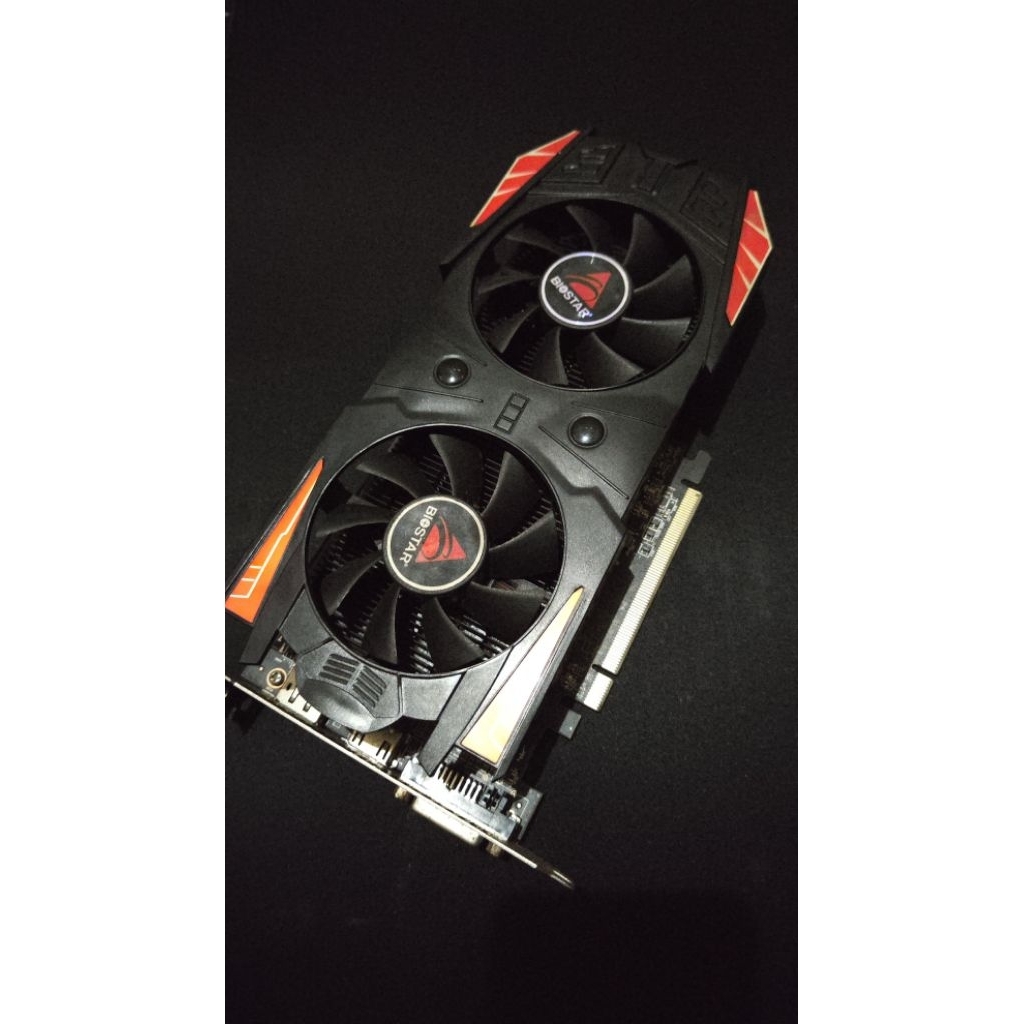 VGA Biostar RX 560 4GB DDR5 (No Display,Fan Nyala)