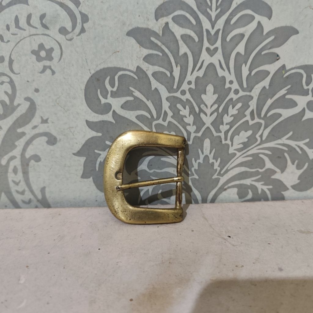 gesper kepala ikat pinggang papillon preloved