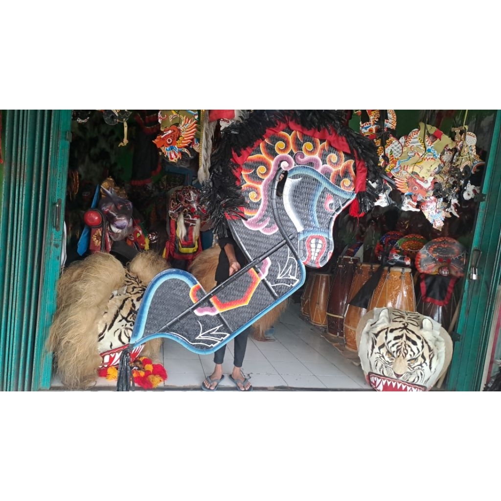 KUDA JARANAN KEPANG PEGON JUMBO UKUR 100 / 105 / 110 PENTAS DEWASA