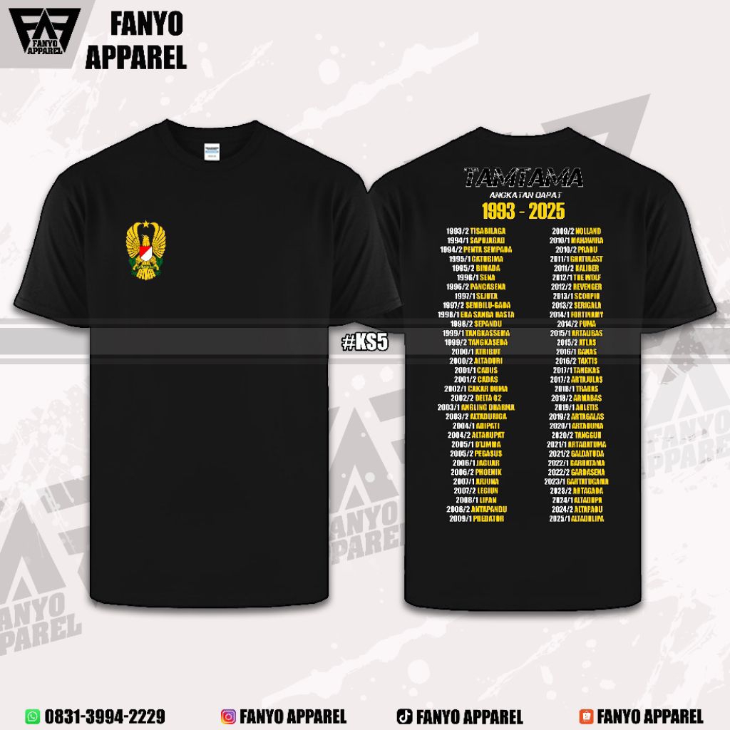 Kaos Leting Tamtama TNI AD
