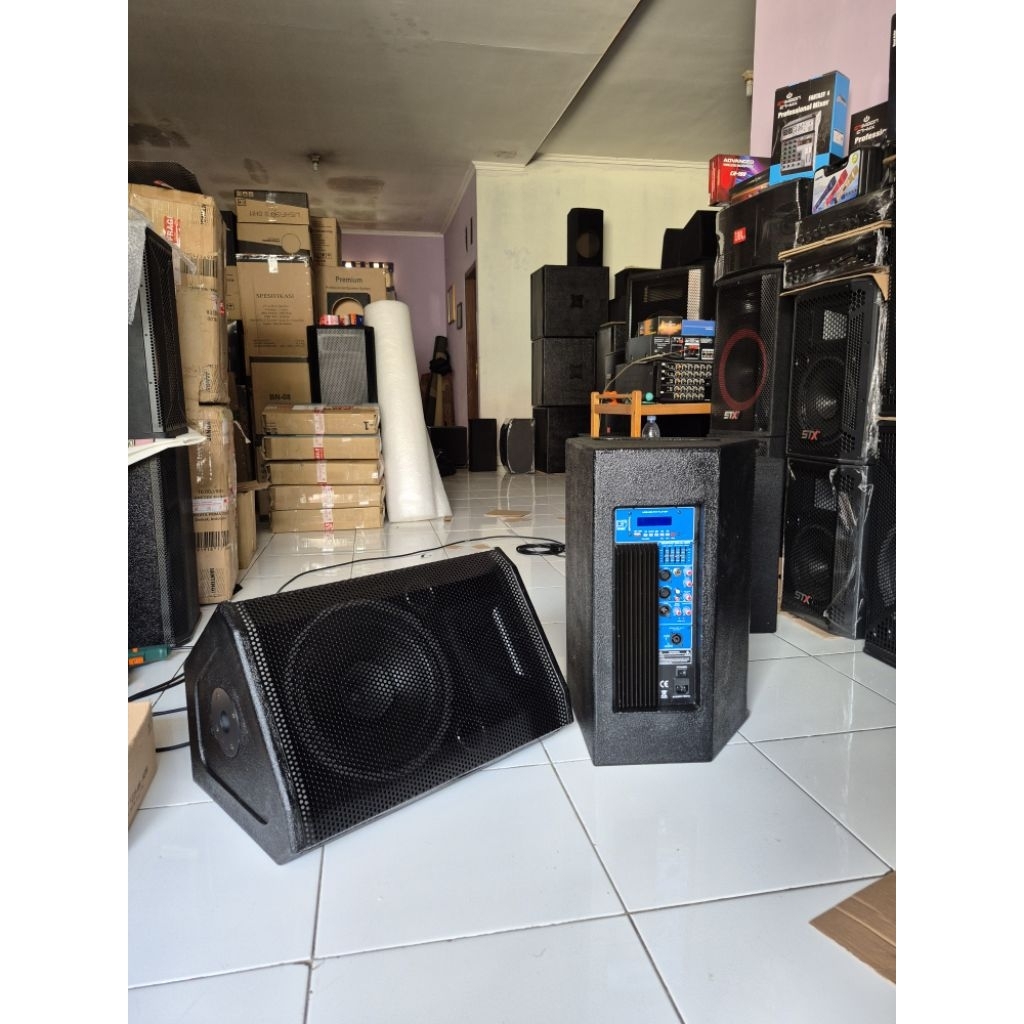 Box Speaker monitor Floor 12 inch custom