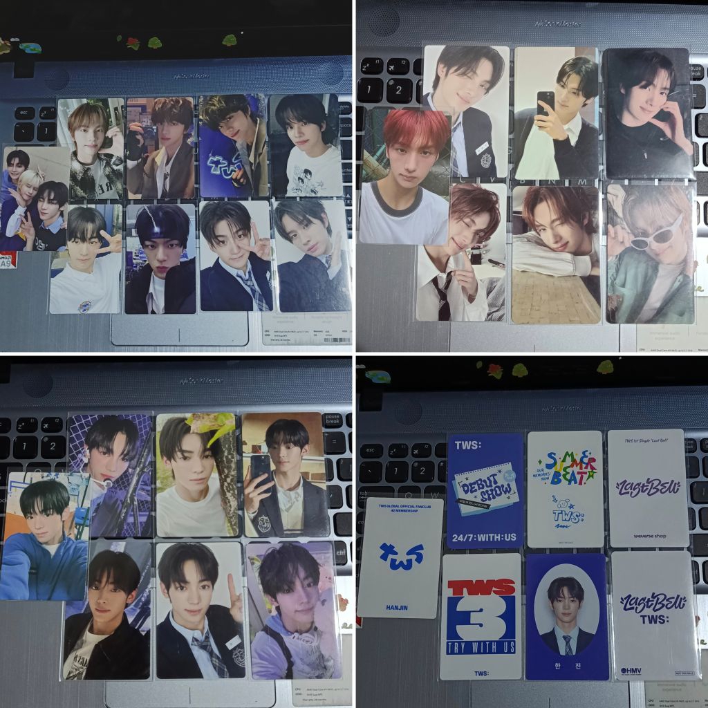 Photocard Official SHINYU YOUNGJAE HANJIN KYUNGMIN TWS Summer beat POB Last Bell yzy try with us spa