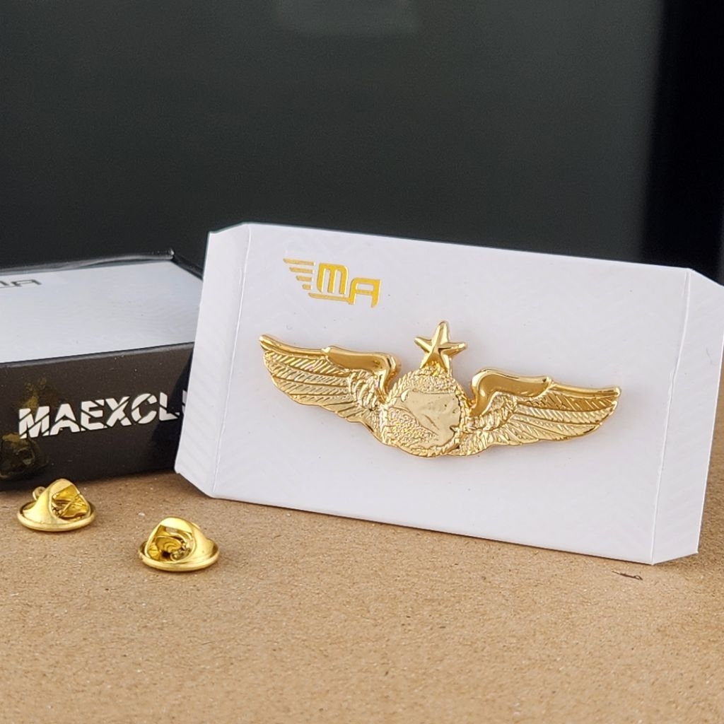 WING INSTRUKTUR PENERBANG TNI - AU PDH BREVET PIN WING TNI - AU