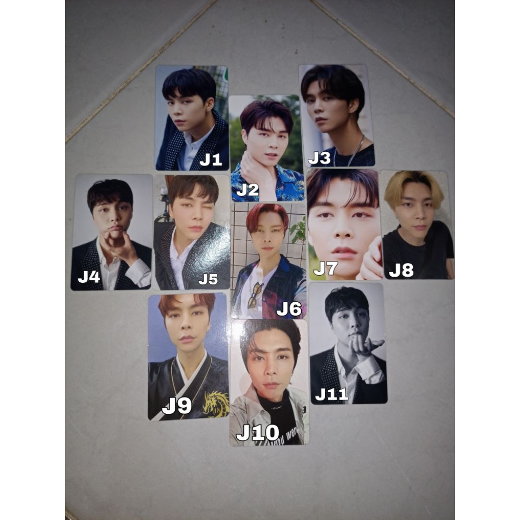 (Ready CLEARANCE Baca Desc) Photocard PC Jhonny NCT 127 | Dicon Nature Album Photocard Jaehyun Jhonn