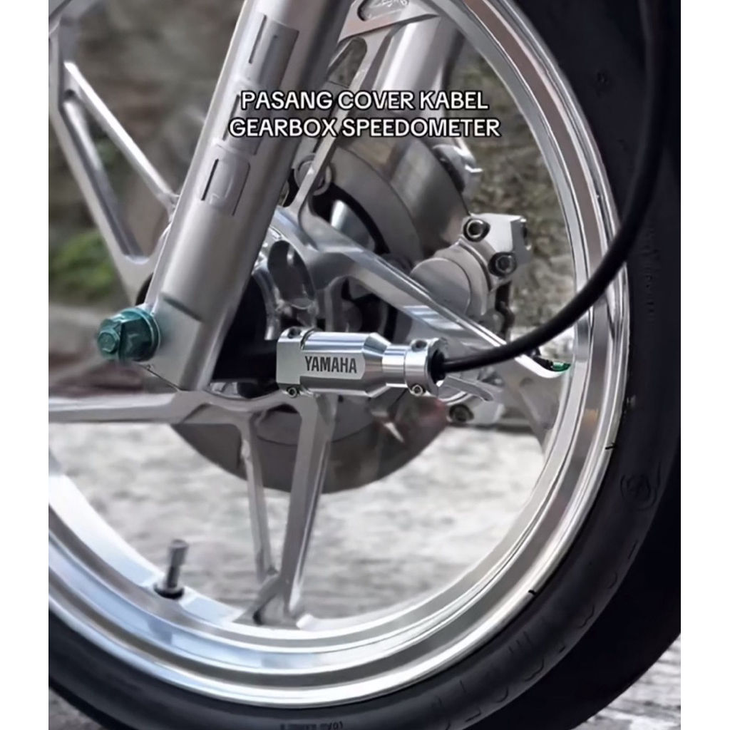 Cover Kabel Speedometer/Cover Tali Speedometer/cover selang spedometer cnc/cover spidometer Mio Baha