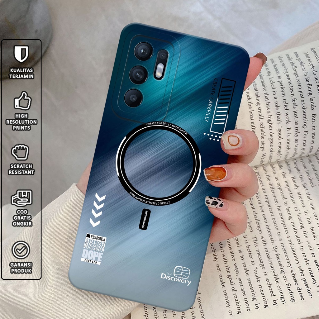 Softcase Premium For Oppo Reno 6 - Case For Oppo Reno 6 [ MAGSF ] - Casing Hp - Mika Hp - Cover Hp- 