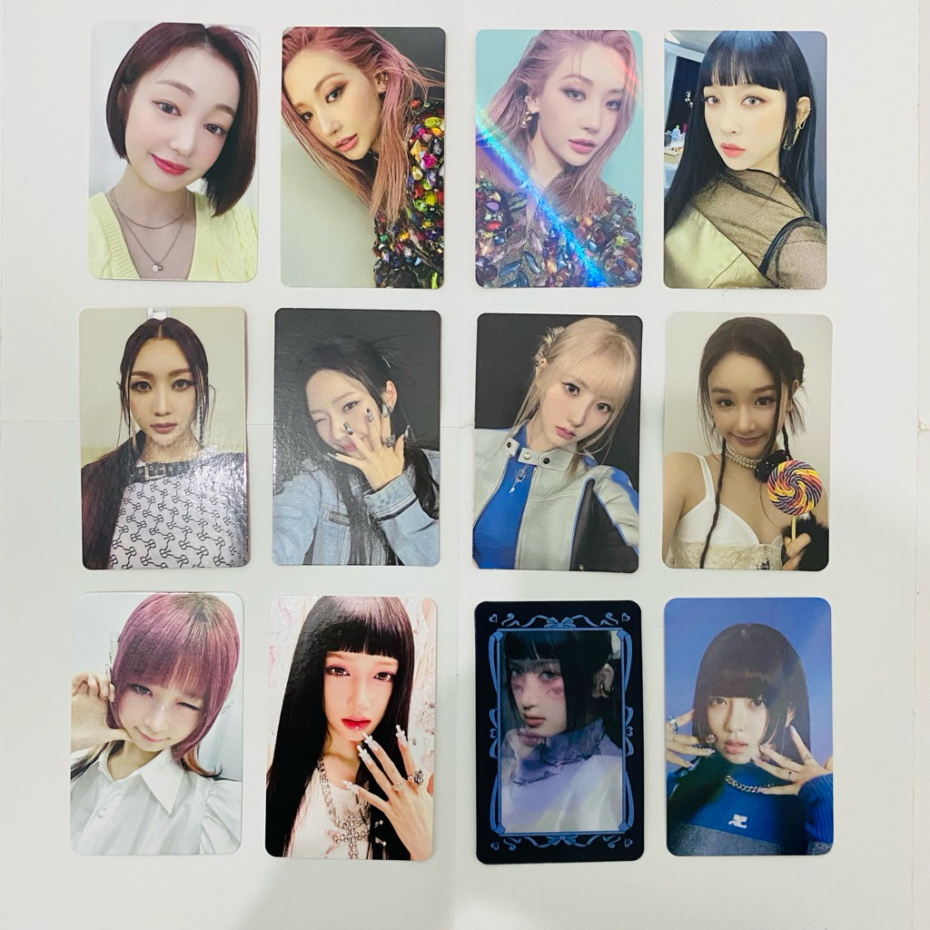 PC IVE SECRET NUMBER OFFICIAL PHOTOCARD KPOP IDOL PHOTOCARDS ALBUM LEESEO REI WONYOUNG YUJIN LIZ GAE
