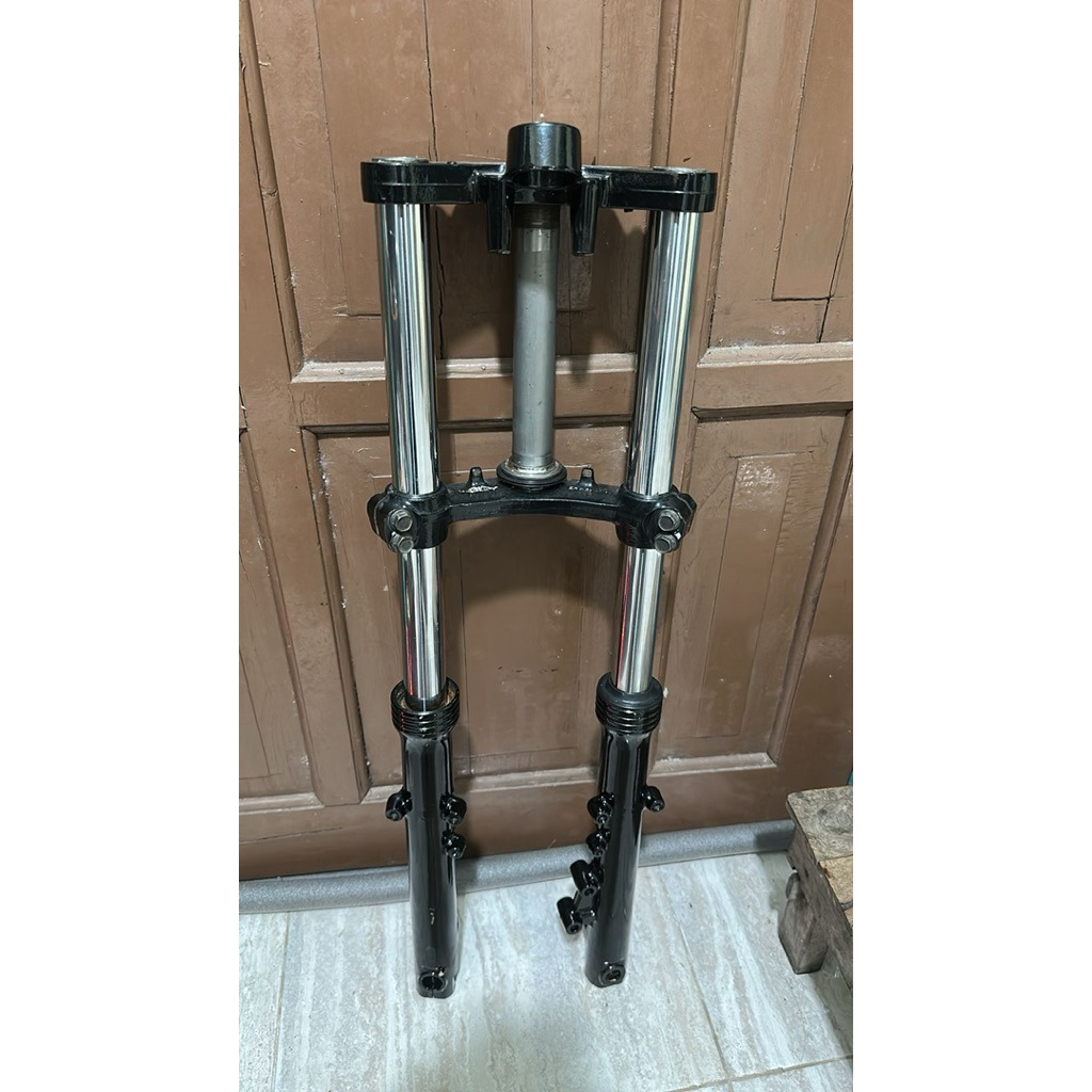 skok shok sok shockbreaker depan ninja kidal/kiri original set segitiga ninja rr original cocok untu