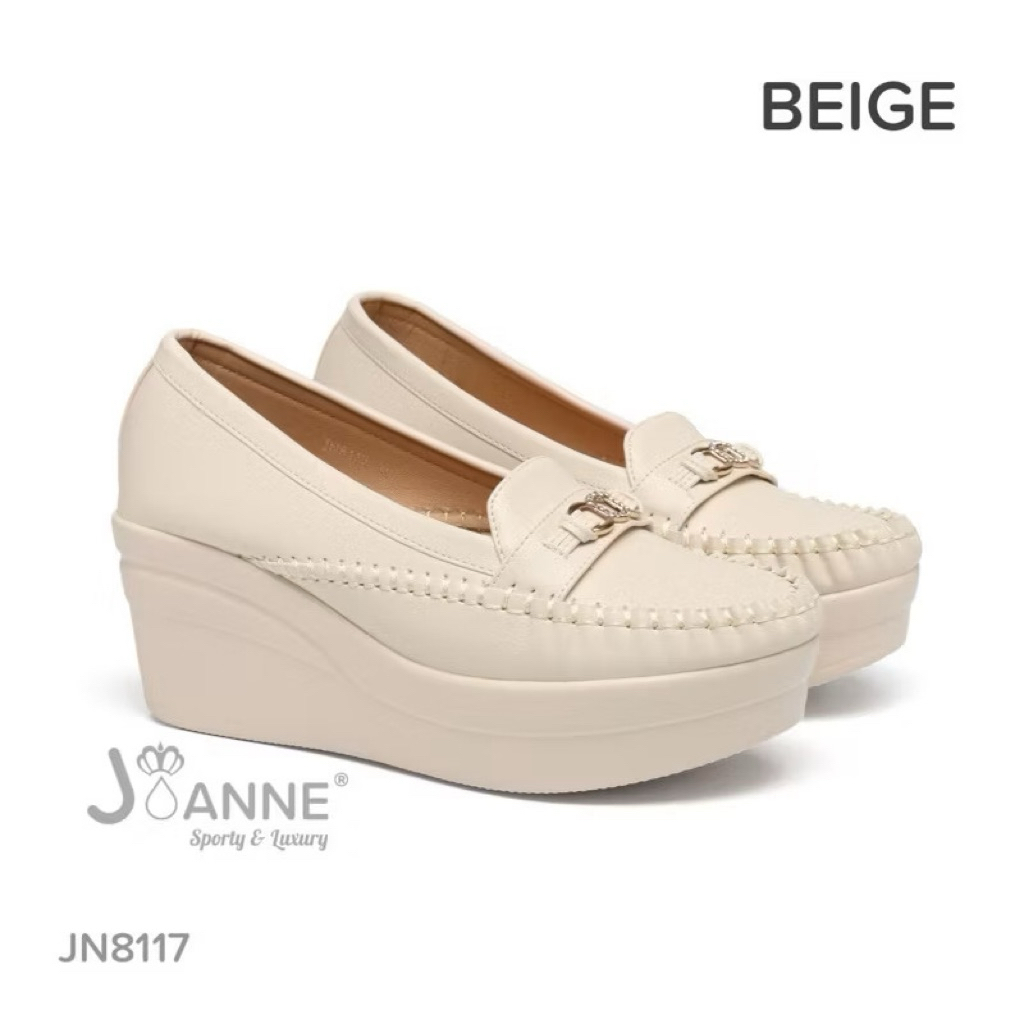 [JOANNE] Sepatu High Wedges Shoes Sepatu Wanita
