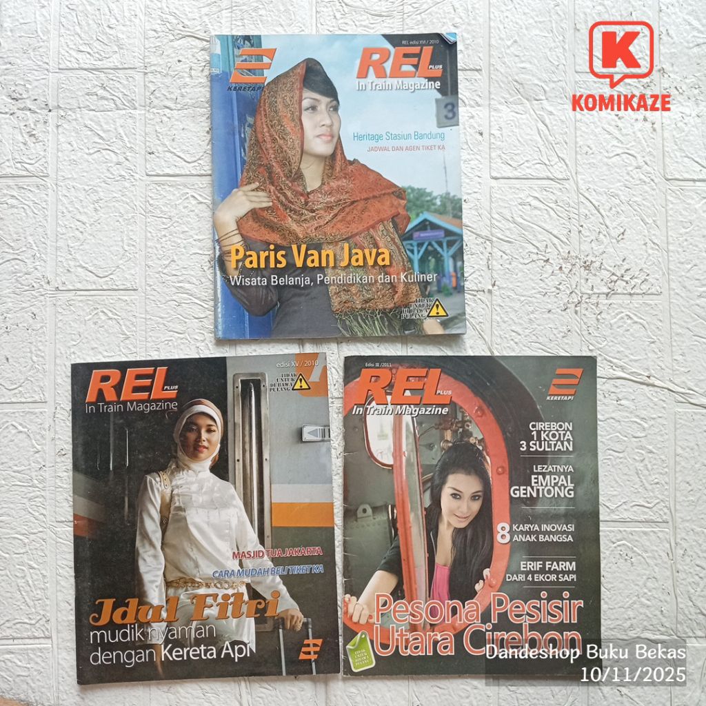 Rel Plus - In Train Magazine KAI - Majalah Kereta Api - Bekas Preloved