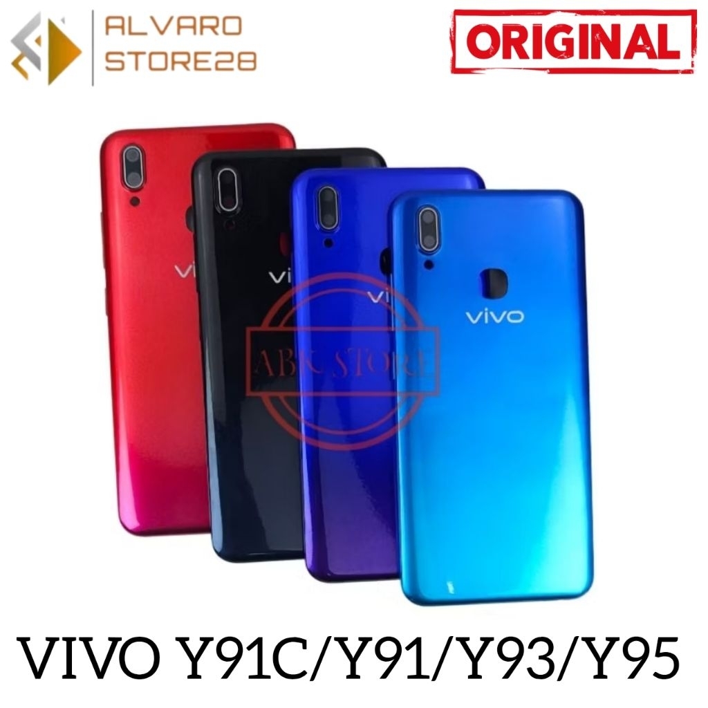 BACKDOOR BACK COVER CASING TUTUP BELAKANG VIVO Y91C / Y91 / Y95 / Y93