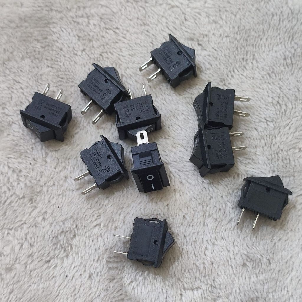 Switch Calculator Saklar 2 kaki Mini On Off