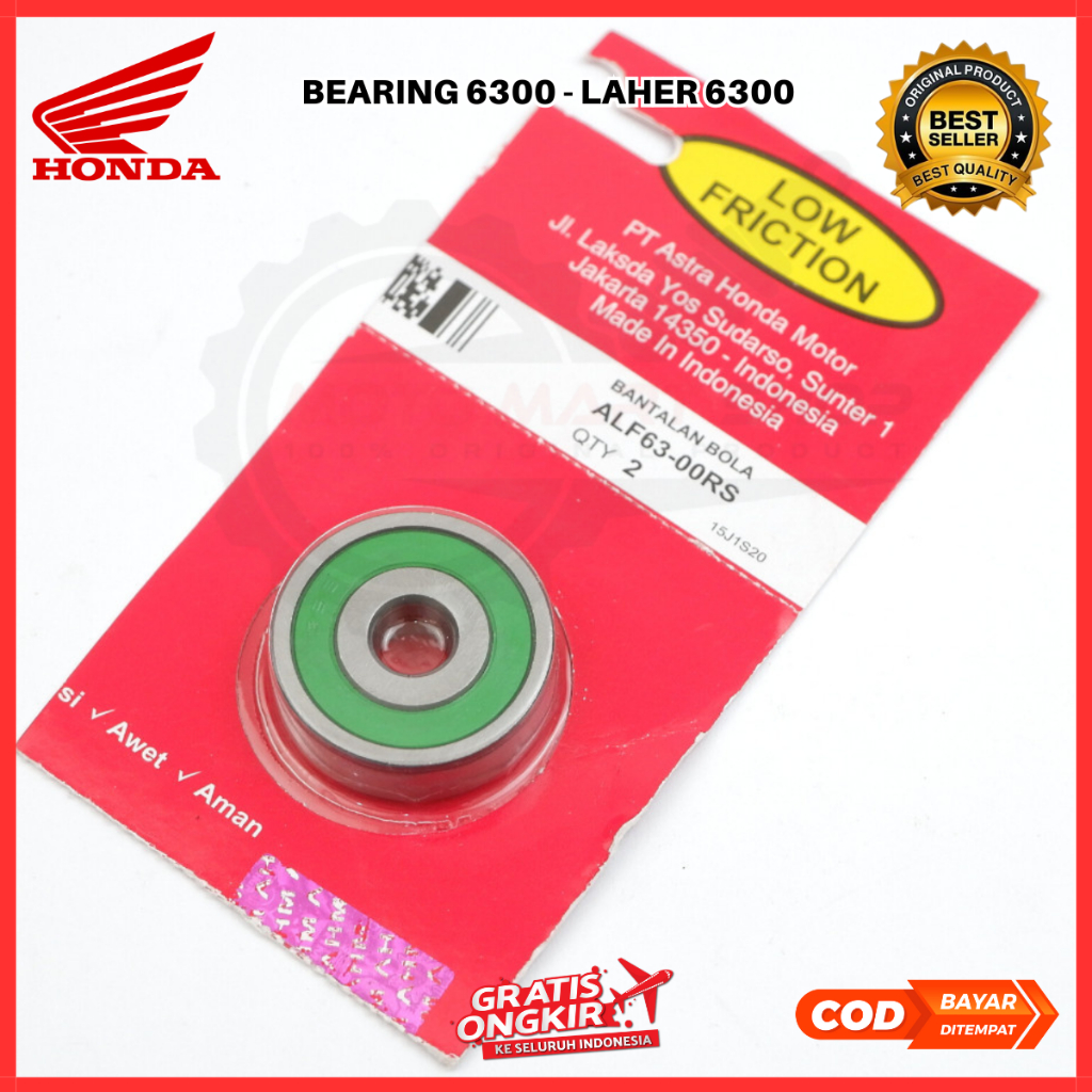 bearing 6300 - laher 6300