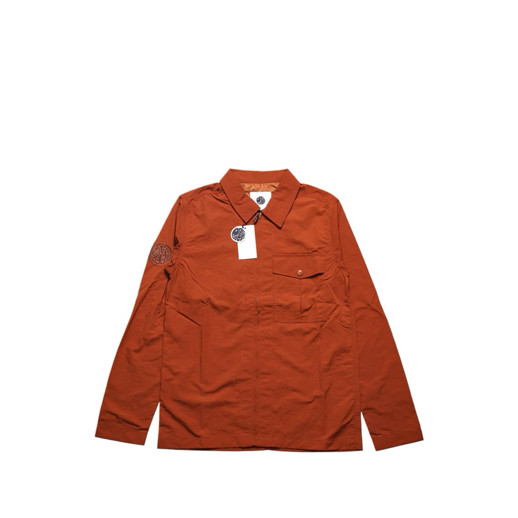 Pretty Green Ridley Overshirt orange