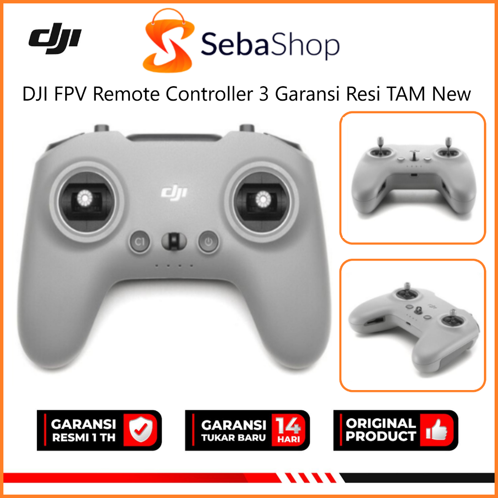 DJI FPV Remote Controller 3 Garansi Resi TAM New Original - DJI FPV Remote Controller 3 New