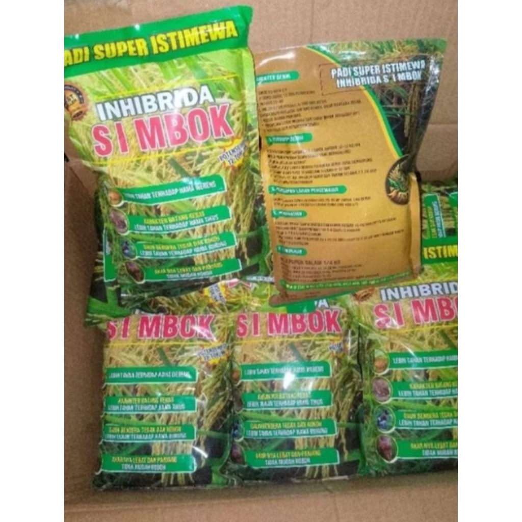 benih padi unggul SIMBOK kemasan 10kg