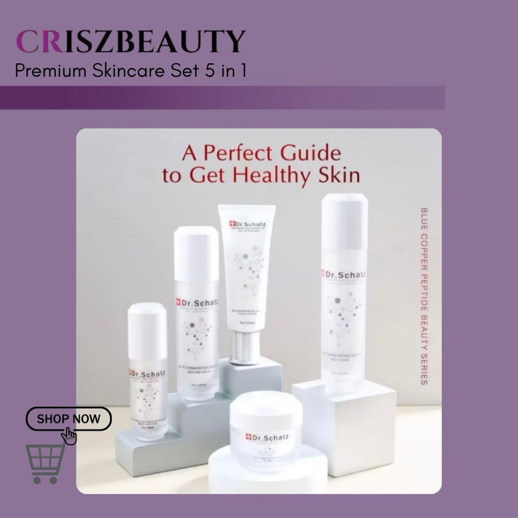 DR SCHATZ Premium Skincare Set | Paket Skincare | 5in1
