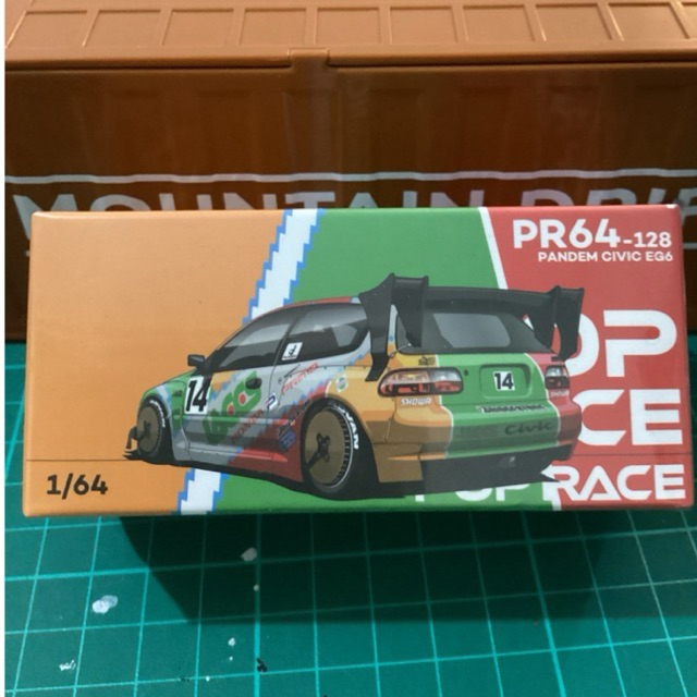 pop race Honda civic pandem eg6
