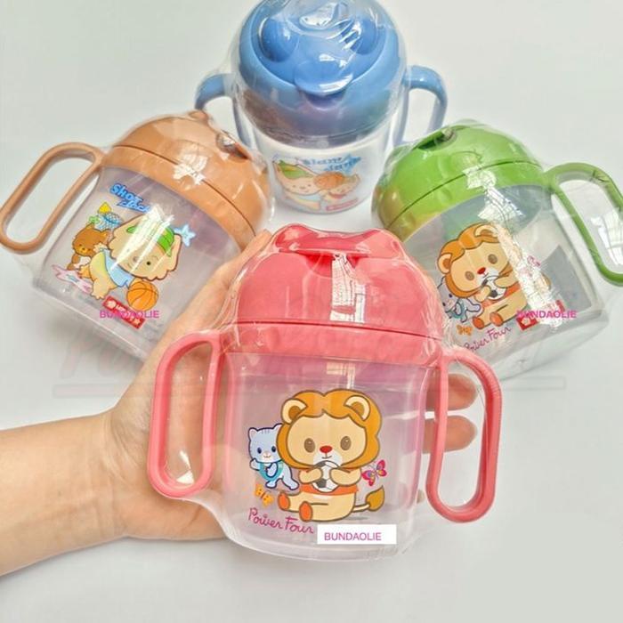 GELAS MINUM BAYI BABY CUP LIONSTAR MIMI MUG DAN GOG MUG300ML Botol Minum Anak Lion star GL-75 Mimi M