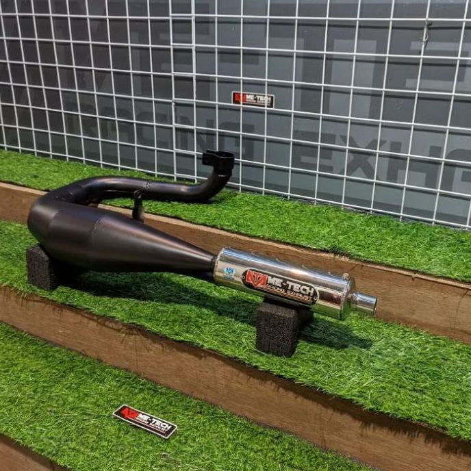 KNALPOT CUSTOM VESPA PX PS EXCEL SUPER SPRINT BUANG KIRI