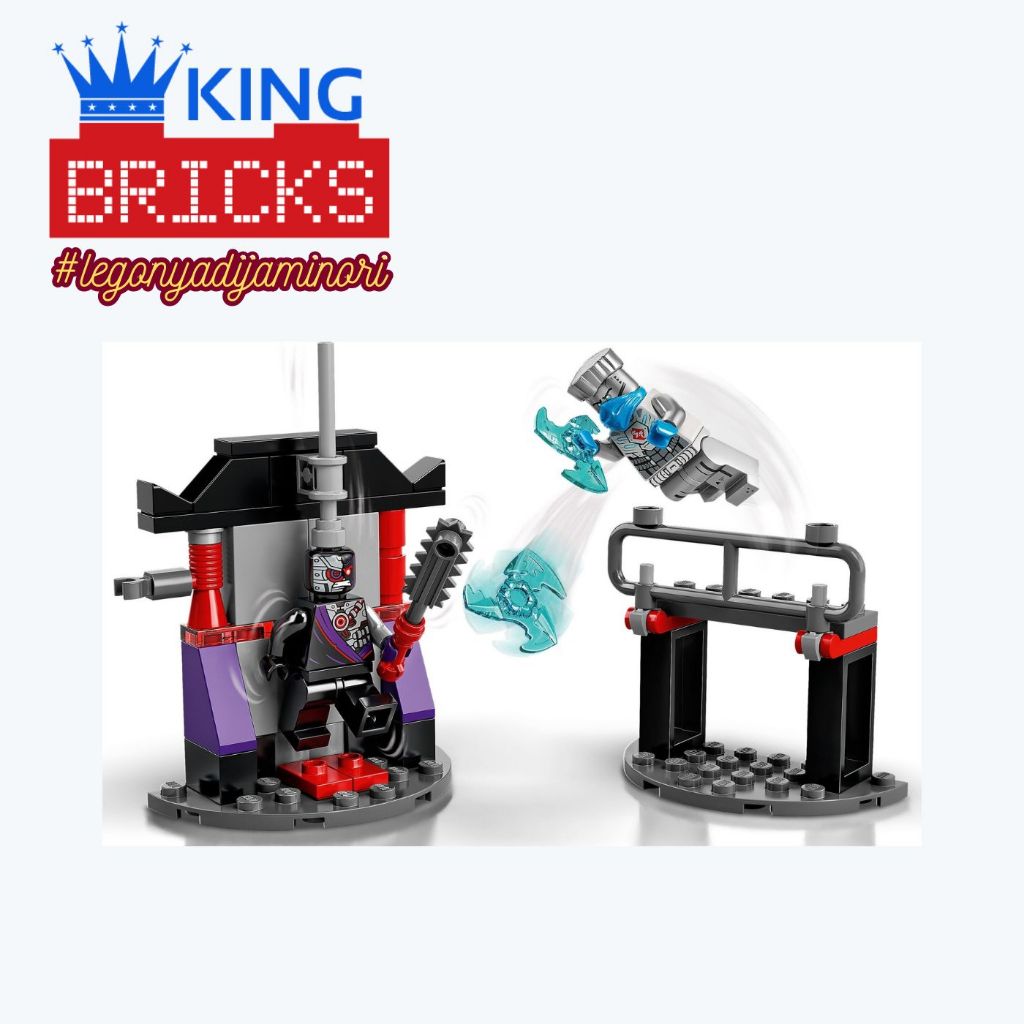 LEGO 71731 NINJAGO Epic Battle Set Zane vs Nindroid