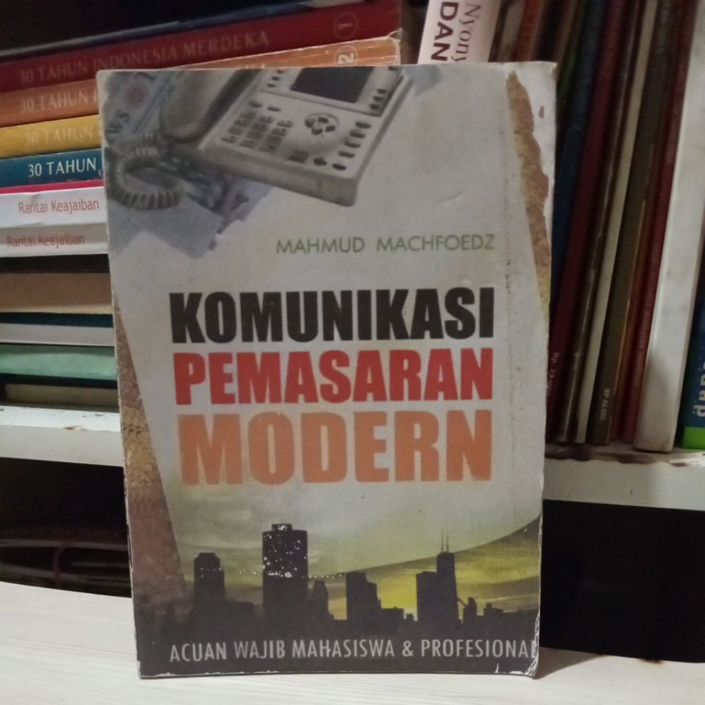 buku komunikasi pemasaran modern#Rak8g