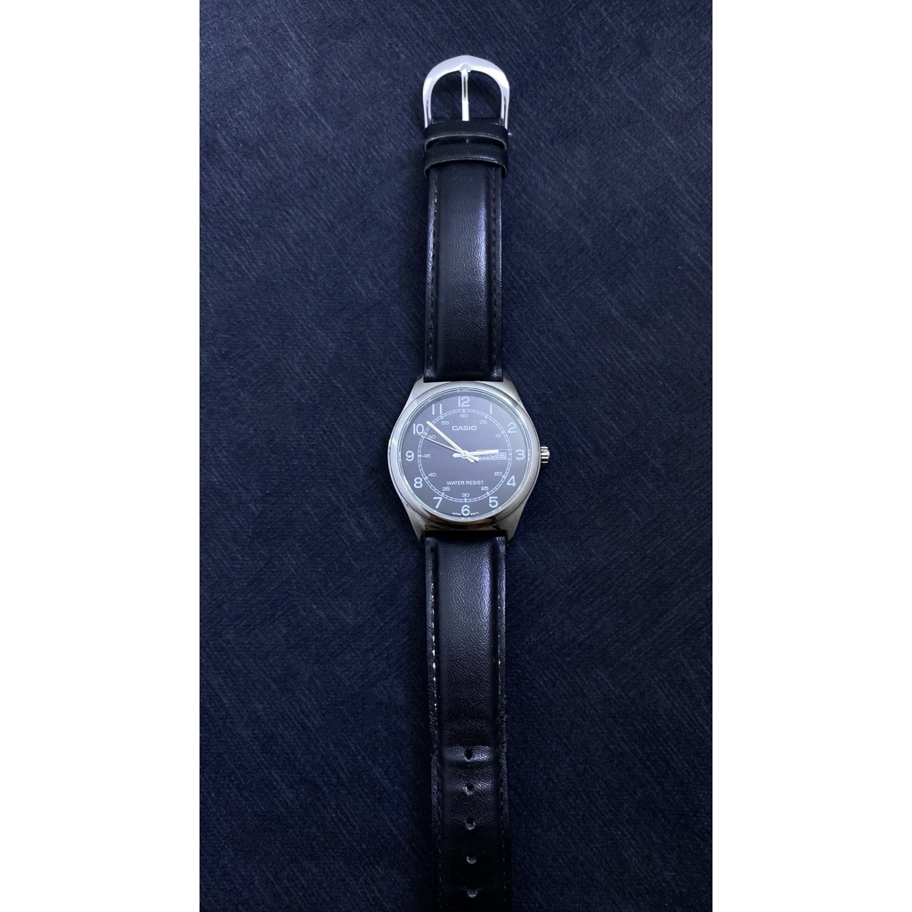 Jam Tangan Casio Analog Unisex MTP-V006L-1B2UDF Second