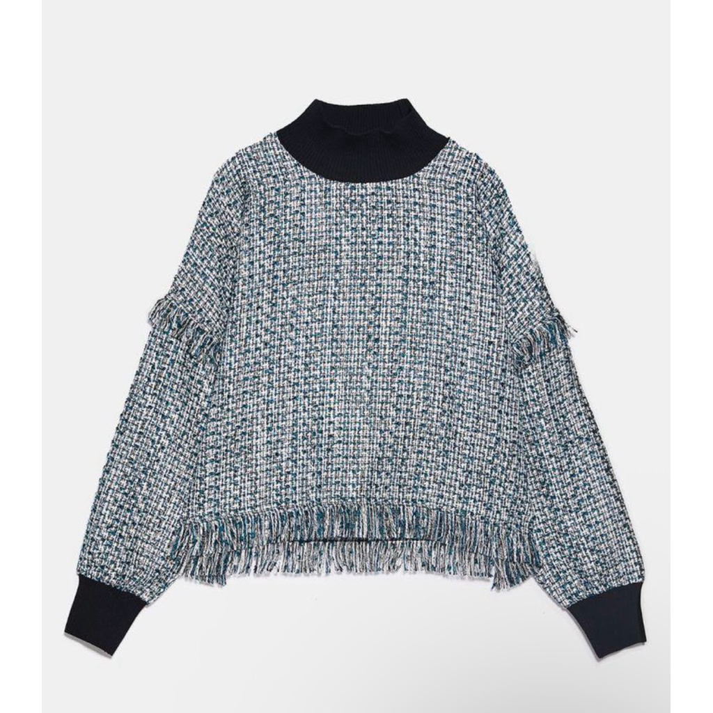 Zara - tweed sweater