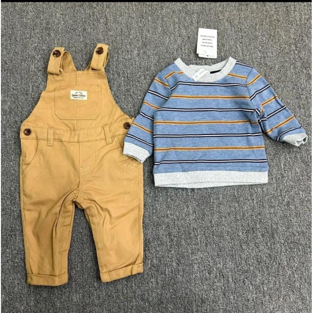 overall jeans cowo ganteng