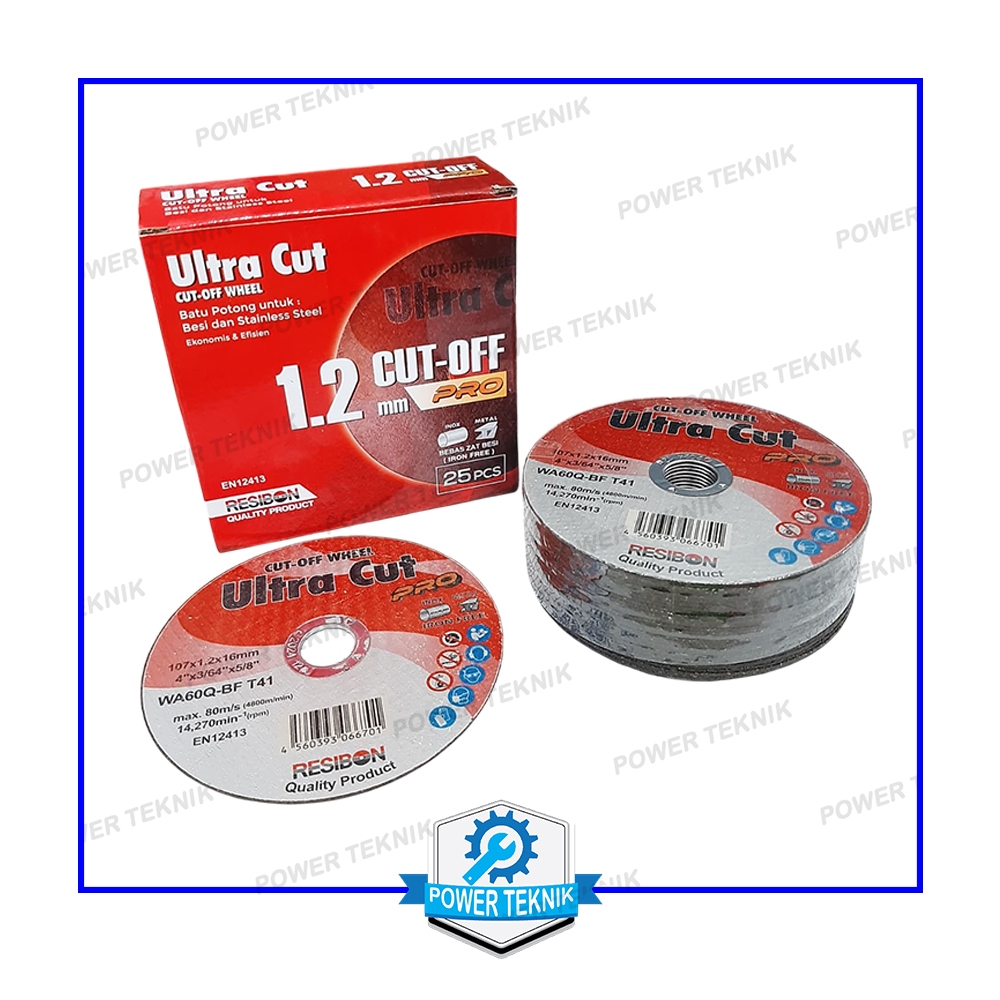 ULTRA CUT Batu Gerinda Potong 4 inch Batu Cutting 4" Mata Gerinda