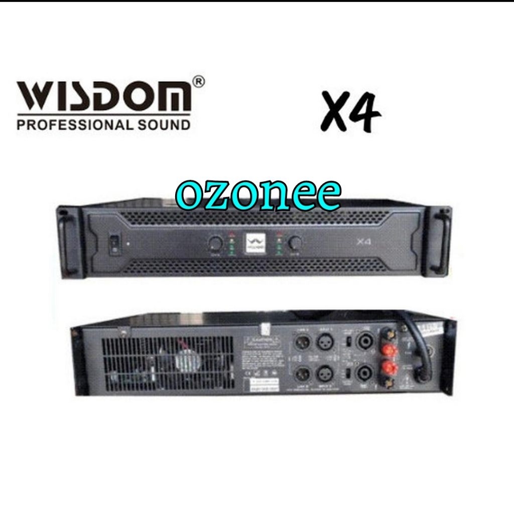 Power Amplifier Wisdom X4 /X 4  Original