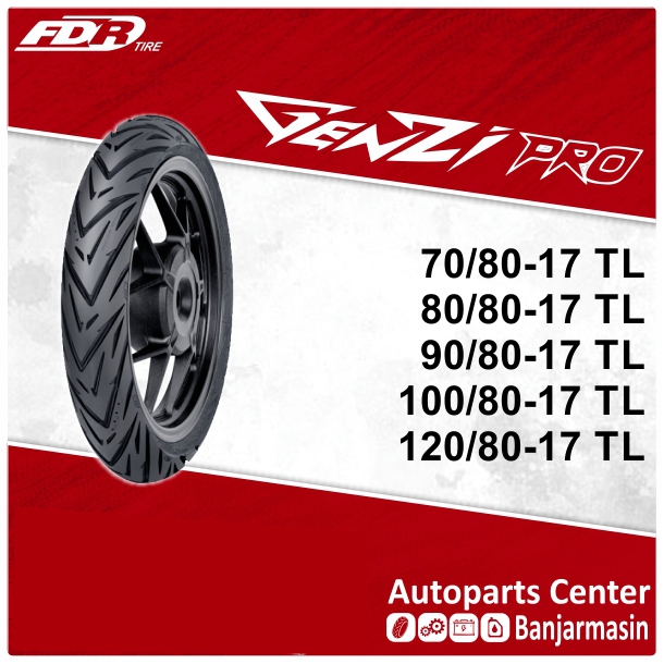 Ban FDR GENZI PRO Ring 17 Tubeless