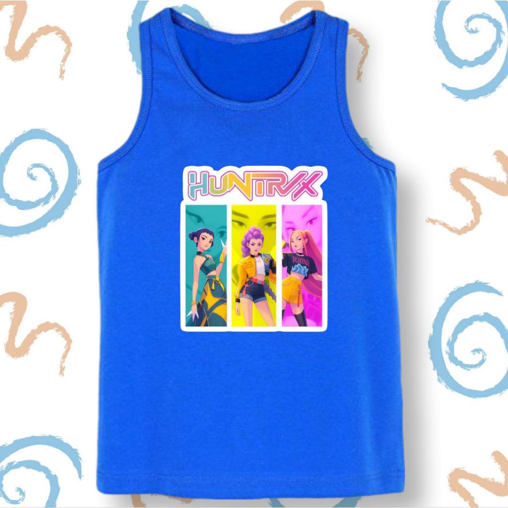 singlet anak perempuan hunter 2-8 tahun