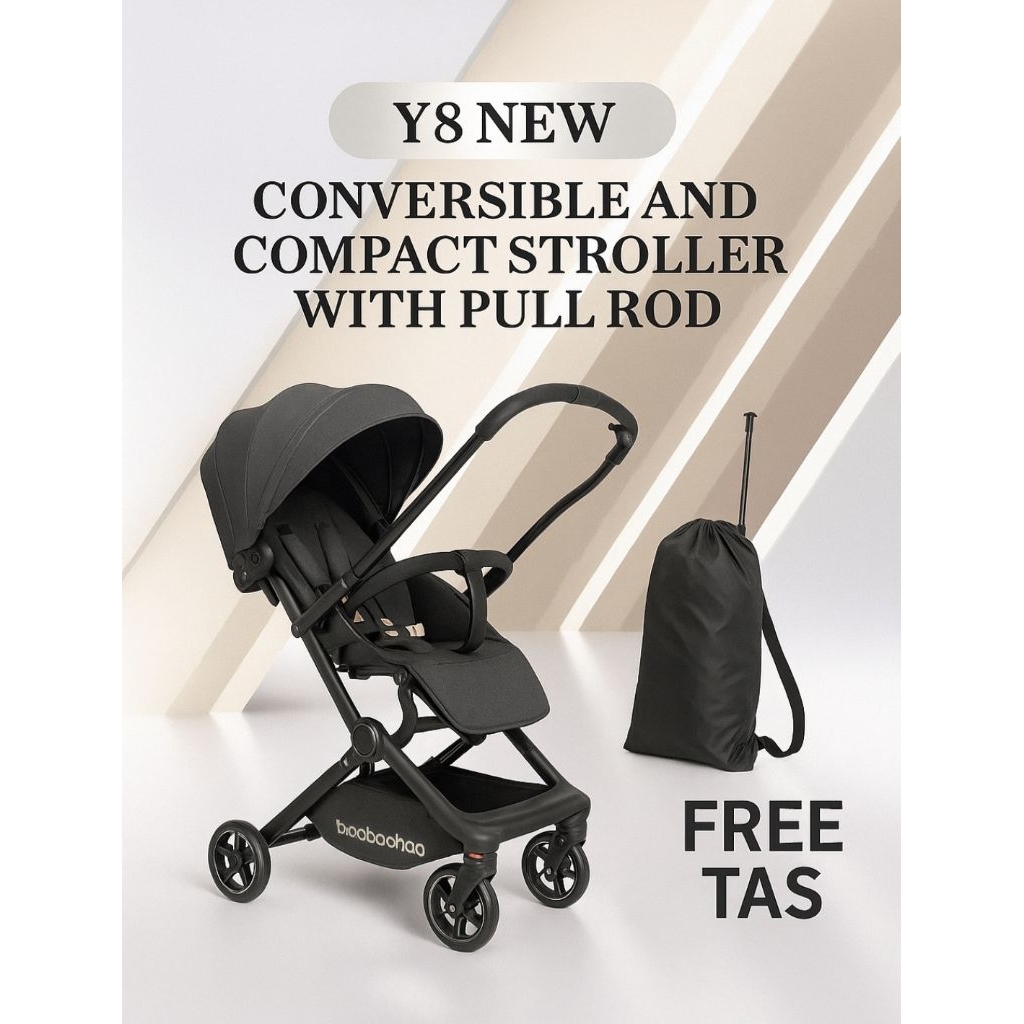 Stroller baobaohao Y8 cabin size pesawat original