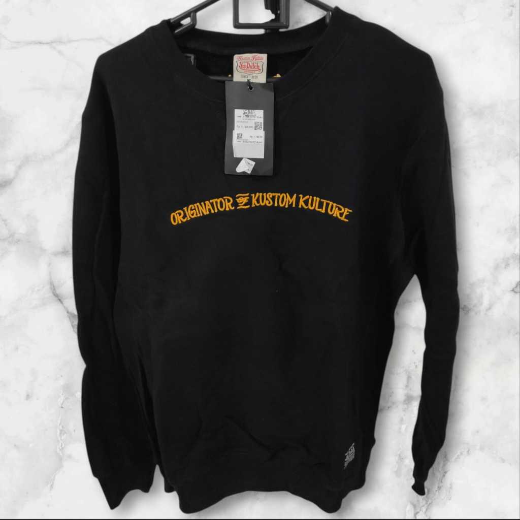 Sweater Crewneck Unisex 1446 Von Dutch Original | Kaos Lengan Panjang Original Branded Mall