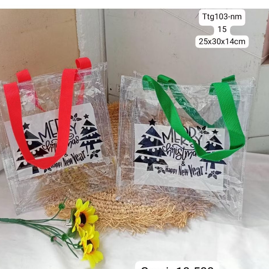 TAS MIKA HAMPERS NATAL ( 25x30x14cm )